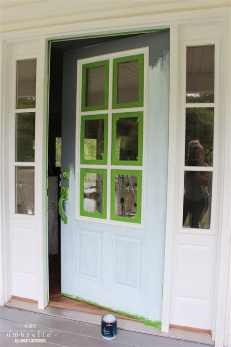 painting metal exterior door trim